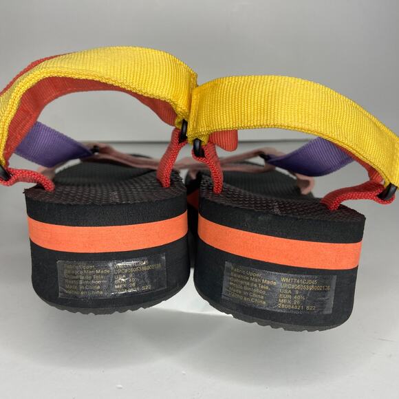 Women’s Time and Tru Cushion Sole Platform Velcro Sandals - Picture 7 of 8